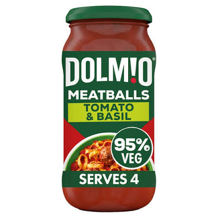 Dolmio Meatballs Tomato & Basil 450g