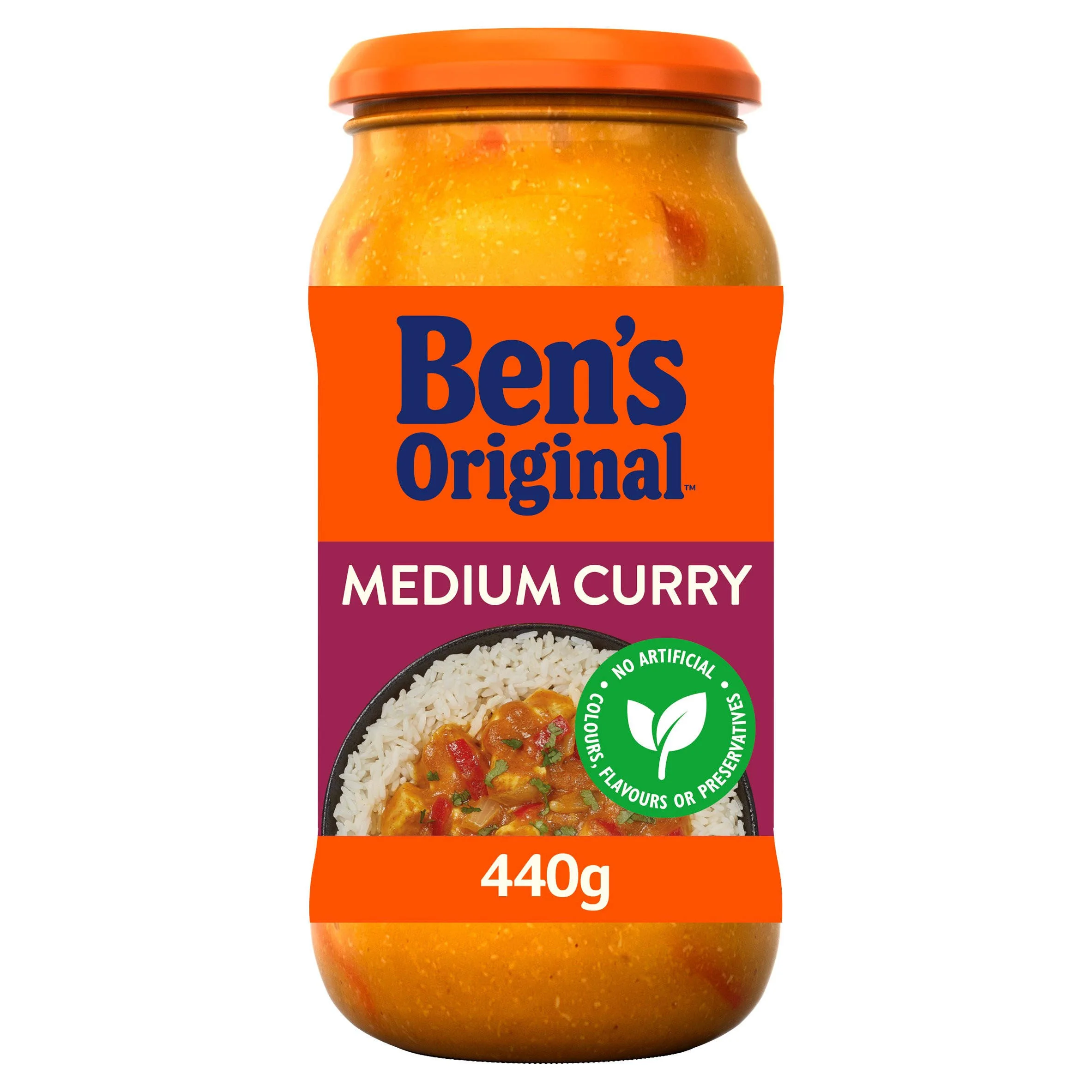 Bens Original Medium Curry 440g