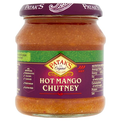 Partaks Hot Mango Chutney 340g