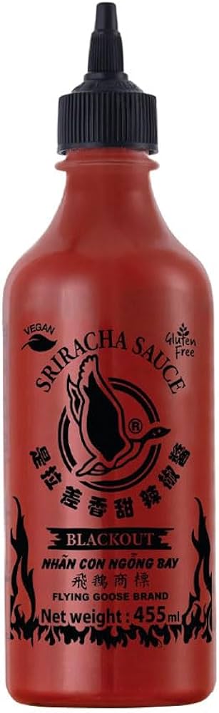Flying Goose Brand Sriracha Black Kout 455ml