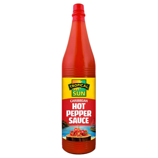 Tropical Sun Caribbean Hot Pepper Sauce 170ml