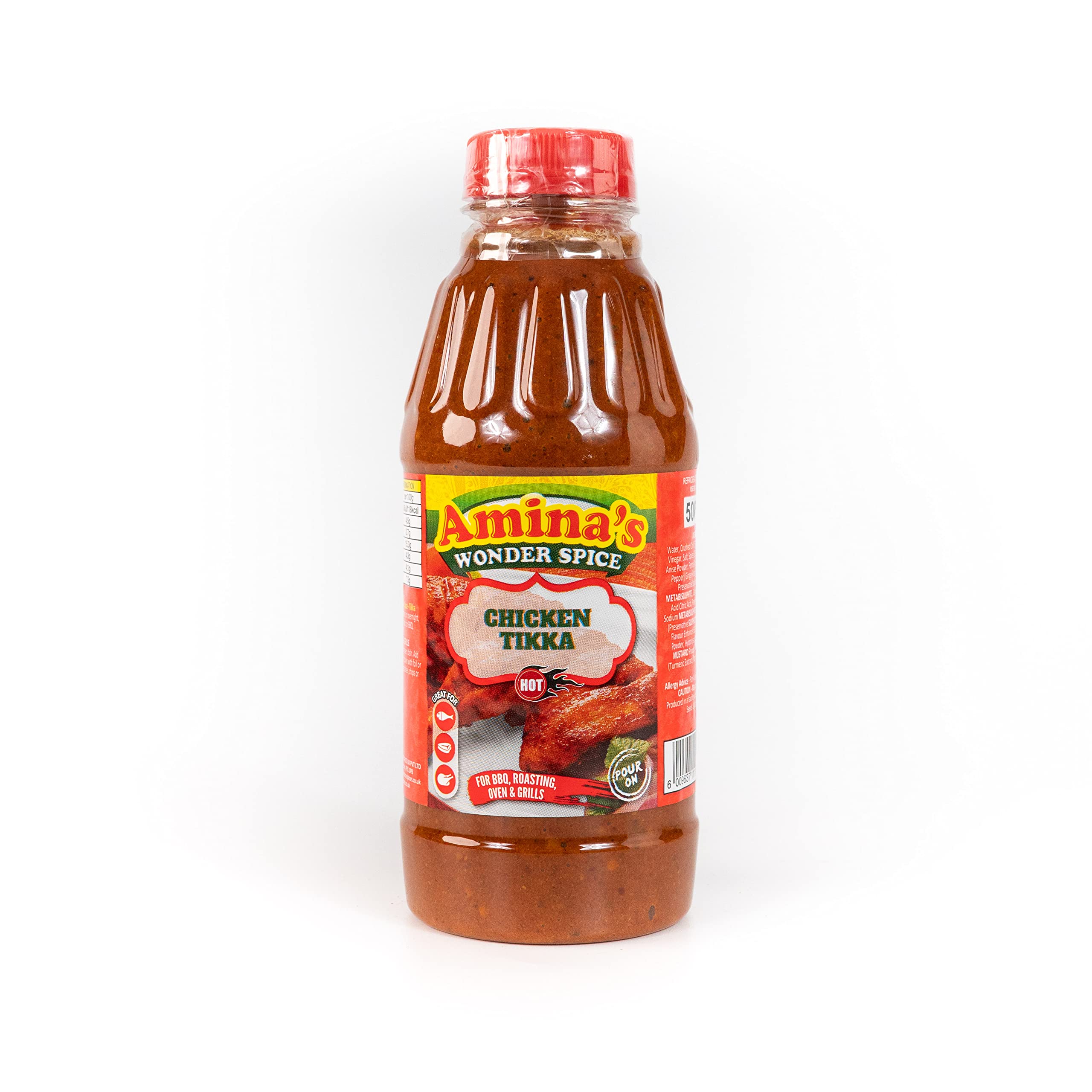 Aminas Chiken Tikka Hot 500ml