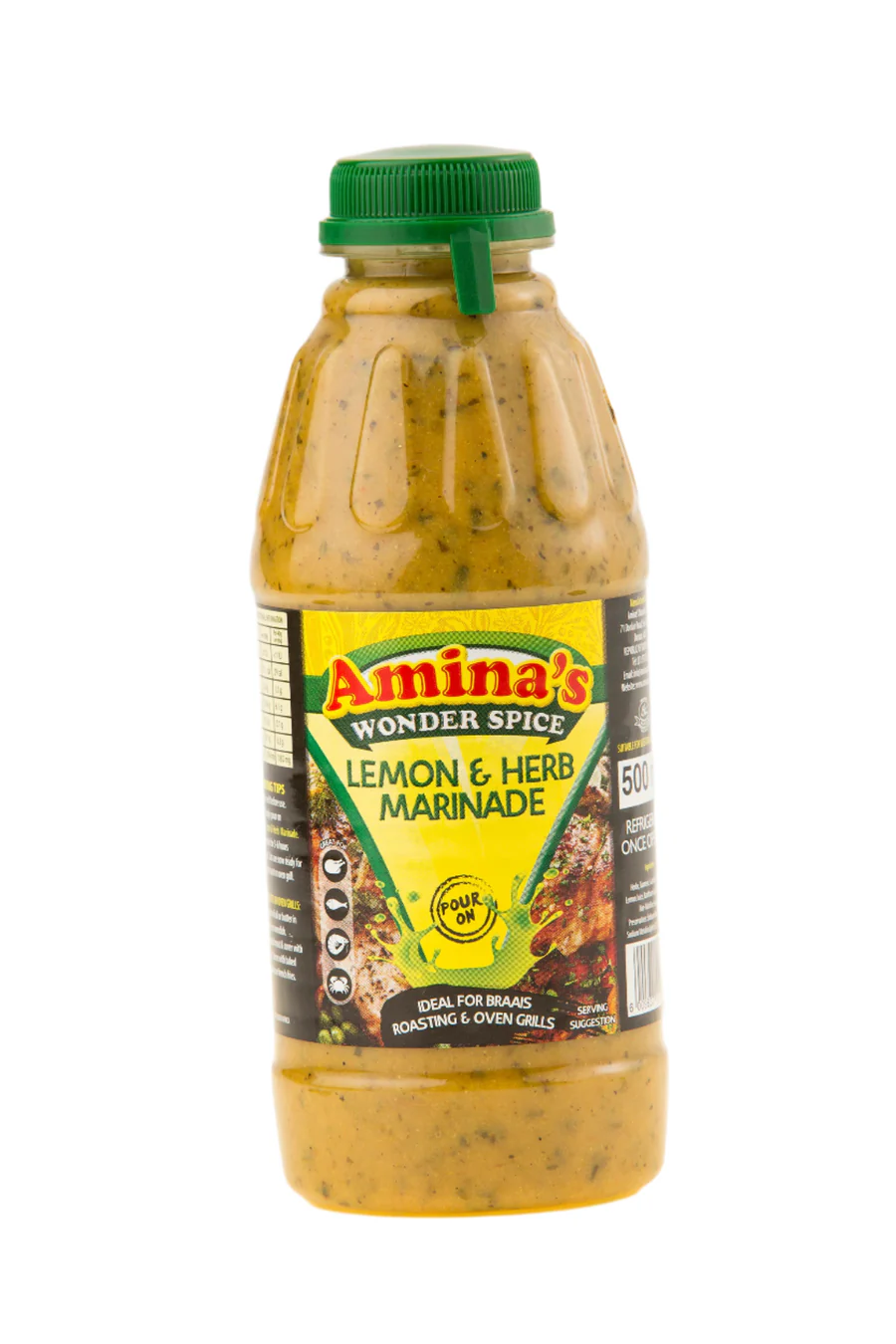 Aminas Lemon Herb Marinade 500ml