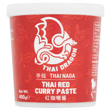 Thai Dragon Thai Red Curry Paste 400g