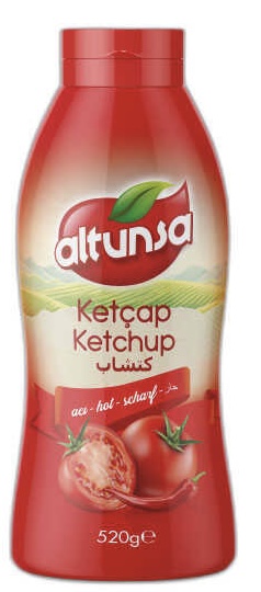 Altunsa Ketchup Hot 520g