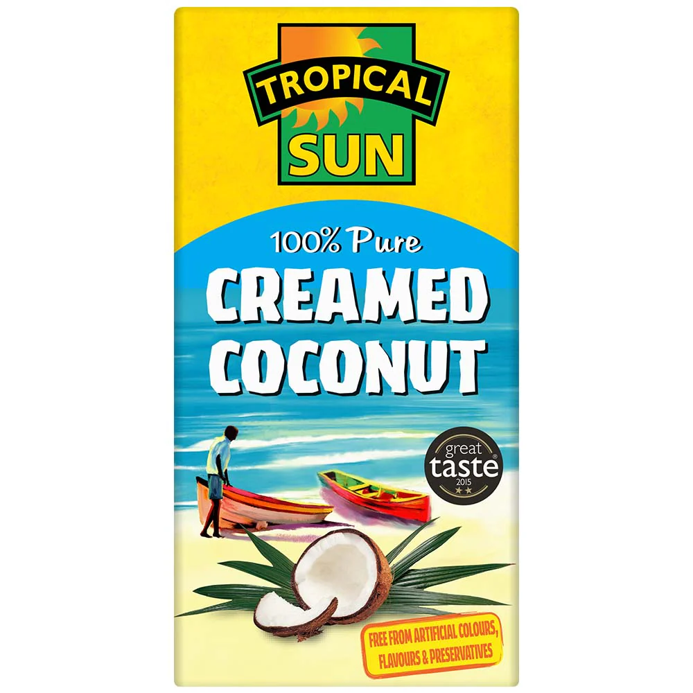 Tropical Sun Creamed Coconut 200g