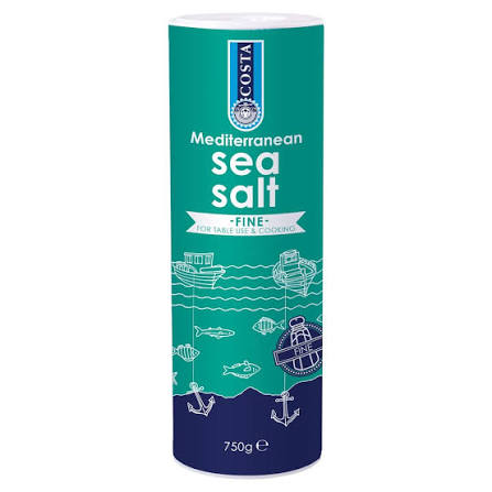Costa Mediterranean Sea Salt Fine 750g