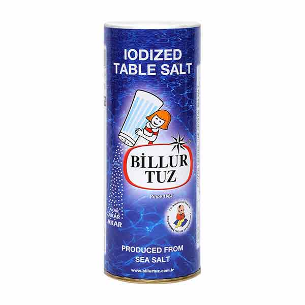 Billur Tuz Iodized Table Salt 500g