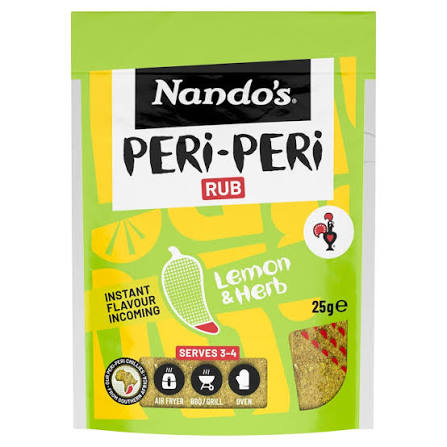Nando’s Peri Peri Rub Lemon & Herb 25g