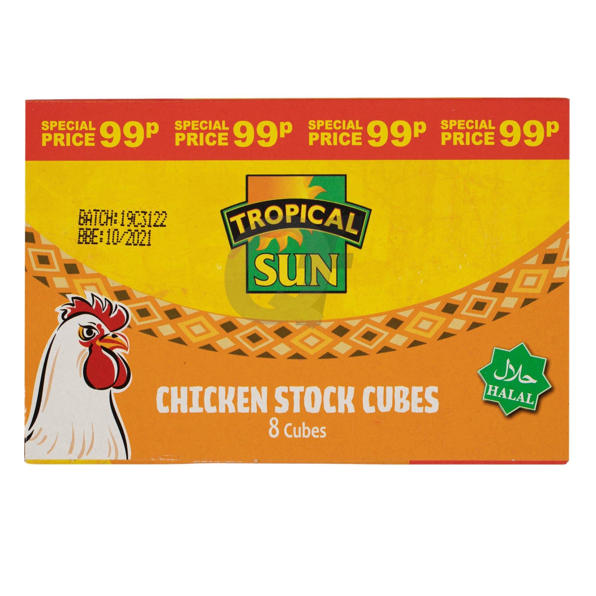Tropical Sun Chicken Stock 8 Cubes 80g