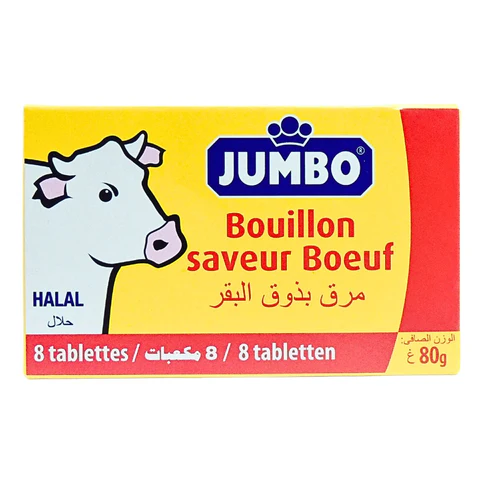 Jumbo Beef Bouillon 80g