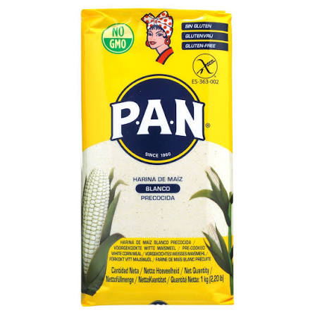 Pan Cornmeal White 1kg