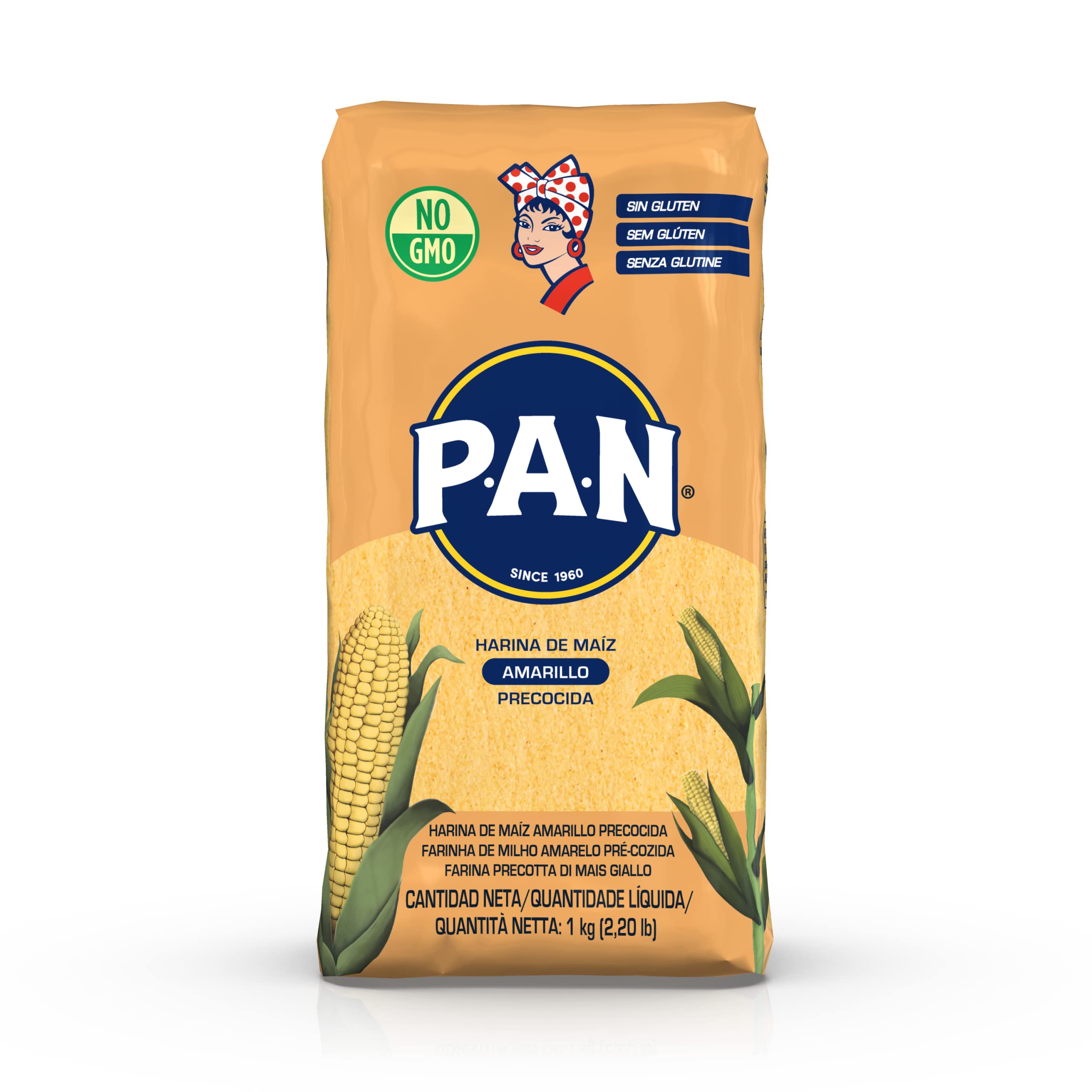 Pan Cornmeal Yellow 1kg