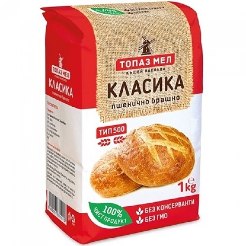 Topaz Mel Classica Wheat Flour 1kg